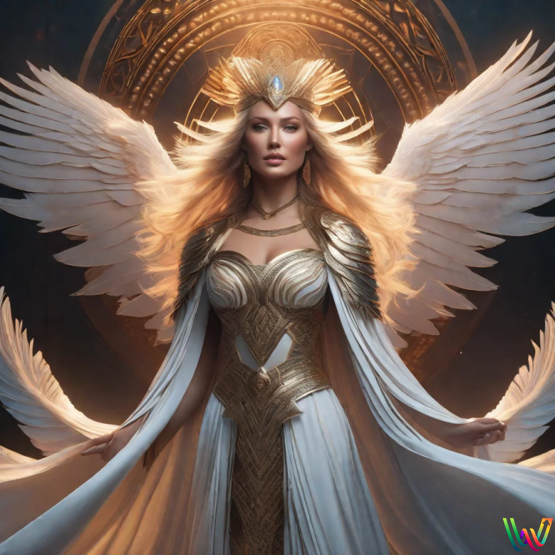 A freya artwork , Freyja, the Goddess of love and beauty, - Wonder AI ...